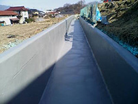 水和凝固型防水工法（モルタルコンクリート系）